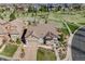 Stunning aerial view of the home, showcasing its manicured landscaping and prime location at 360 Basilwood Way, Highlands Ranch, CO 80126