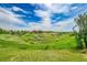 Expansive green backyard with a scenic view, showcasing a peaceful and natural setting for outdoor enjoyment at 2252 S Queen St, Lakewood, CO 80227