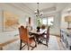 Charming dining room featuring a wooden table, comfortable chairs and a large window with natural light at 2252 S Queen St, Lakewood, CO 80227