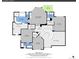 Upstairs floorplan showcasing primary bedroom, 2nd bedroom, bathrooms, walk-in closets, and balcony at 2252 S Queen St, Lakewood, CO 80227