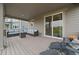 Covered deck with comfortable furniture, ideal for outdoor living and relaxation at 13205 E 109Th Ave, Commerce City, CO 80022