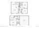 Floor plans for both the first floor and basement levels showing layout and dimensions at 19954 E Dartmouth Ave, Aurora, CO 80013