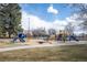 Community playground with colorful equipment and recreational space at 2600 S Sherman St, Denver, CO 80210