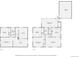 Floor plan showing both floors, highlighting the layout with bedrooms, kitchen, and living areas at 8511 Essex Dr, Denver, CO 80229
