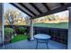 Charming backyard deck and privacy fence, ideal for outdoor relaxation or entertainment at 1530 S Quebec Way # 29, Denver, CO 80231