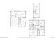 Detailed floor plan of home layout, including room dimensions and overall structure for clear perspective at 5423 Ben Park Cir, Parker, CO 80134