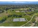 Scenic aerial view of a community park with tennis courts, baseball fields, and beautiful green spaces at 2764 S Reading Ct, Denver, CO 80231