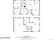 Detailed floor plan showcasing the layout of the home's first and second floors at 2764 S Reading Ct, Denver, CO 80231