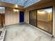 Private back patio with sliding glass door access from the living area at 7995 E Mississippi Ave # F11, Denver, CO 80247