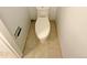 Simple bathroom with toilet and tile flooring at 7995 E Mississippi Ave # F11, Denver, CO 80247