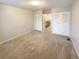 Spacious bedroom with double closets and neutral carpeting at 7995 E Mississippi Ave # F11, Denver, CO 80247