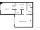 Upper floor plan featuring primary and secondary bedrooms with baths at 7995 E Mississippi Ave # F11, Denver, CO 80247