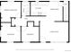 Layout of home with primary bedroom, kitchen, living room, and additional bedrooms at 3341 W 94Th Ave, Westminster, CO 80031