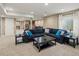 Finished basement with recessed lights, and an entertainment area at 8346 Vivian St, Arvada, CO 80005