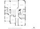 Second floor plan featuring the Primary bedroom, three additional bedrooms, an office, and bathrooms at 2384 Crestridge Dr, Castle Rock, CO 80104