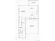 Layout of the main floor featuring a kitchen, living room, and a 2-bay garage at 6770 Juniper Dr, Thornton, CO 80602