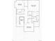 Second floor layout featuring an owner's suite, two bedrooms, two bathrooms, and laundry at 6770 Juniper Dr, Thornton, CO 80602
