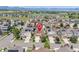 Residential area with mountain views, showcasing a neighborhood with solar panels at 836 Sundance Ln, Erie, CO 80516