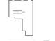 Floor plan highlighting the basement's layout and dimensions, showing the generous space available at 836 Sundance Ln, Erie, CO 80516