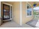 Welcoming front porch featuring a storm door, and a clear view of the window at 836 Sundance Ln, Erie, CO 80516