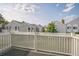 View from balcony featuring gray siding townhouses with white accents at 3331 S Monaco Pkwy # D, Denver, CO 80222
