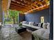 Charming covered patio with ample seating, perfect for outdoor relaxation at 5884 S Hanover Way, Greenwood Village, CO 80111