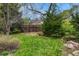 Lush backyard with seating at 7100 S Hudson Cir, Centennial, CO 80122