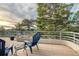 Spacious deck with seating and mountain views perfect for outdoor relaxation and enjoying the natural scenery at 814 Neville Ln, Golden, CO 80401