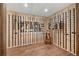 Rustic wine cellar with ample storage racks and wooden accents at 814 Neville Ln, Golden, CO 80401