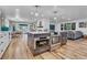 Large kitchen island with built-in oven and microwave at 10876 Maple Rd, Lafayette, CO 80026