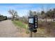 A sign showing the direction of the High Line Canal trail with an informative map at 3311 E Euclid Ave, Centennial, CO 80121