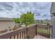 Relax on the private deck with neighborhood views, perfect for enjoying morning coffee or evening sunsets at 12682 Fairfax St, Thornton, CO 80241