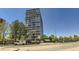 Modern condo building boasts beautiful, unobstructed views and convenient covered parking at 3100 E Cherry Creek South Dr # 1101, Denver, CO 80209