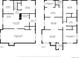Detailed floor plan showcasing layout, room dimensions, and spatial relationships within the home's two floors at 9120 Elm Ct, Denver, CO 80260