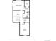 Floor plan featuring a primary bedroom, two bedrooms and several baths at 15149 E Princeton Pl # B, Aurora, CO 80014