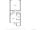 Floor plan featuring the garage, living room, kitchen, dining room, foyer, hall, and bath at 15149 E Princeton Pl # B, Aurora, CO 80014