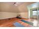 Bright bonus room offers flexible space for a home gym, studio, or recreational activities at 680 N Emerson St, Denver, CO 80218