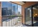 Balcony with city view and railing, offering an inviting outdoor extension at 1512 Larimer St # 39, Denver, CO 80202