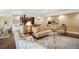Bright and airy living area featuring hardwood floors and an open layout at 1512 Larimer St # 39, Denver, CO 80202