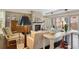 Cozy living room with a fireplace and comfortable seating area at 1512 Larimer St # 39, Denver, CO 80202