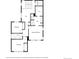 Upstairs floor plan highlighting a primary bedroom with ensuite bath and walk-in closet, plus two additional bedrooms at 3390 Cranston Cir, Highlands Ranch, CO 80126