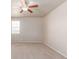 Bright bedroom with a window and a ceiling fan at 10266 Stagecoach Ave, Firestone, CO 80504