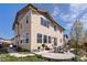 Inviting backyard patio with comfortable seating, perfect for outdoor relaxation and entertaining at 6370 Twilight Ave, Firestone, CO 80504