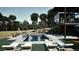 Backyard oasis featuring a pool, lounge chairs, fire pit, and outdoor seating, perfect for relaxing at 11115 Evening Hunt Rd, Franktown, CO 80116