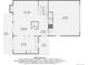 Detailed floorplan of the home's main level showing layout and dimensions at 2446 S Vaughn Way # A, Aurora, CO 80014