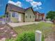 A spacious backyard with a concrete patio, perfect for outdoor entertaining at 11649 E 111Th Ave, Commerce City, CO 80640