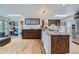 Kitchen with granite countertops, wood cabinets, and stainless steel appliances at 2013 Swede Gulch Rd, Evergreen, CO 80439