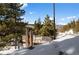 Last Chance entrance sign with snowy landscape at 147 Illinois Gulch Rd # 4, Breckenridge, CO 80424