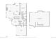 Detailed floorplan showcasing the layout of the home's first floor and basement at 8258 S Sicily Ct, Aurora, CO 80016