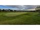 Golf course views showcasing the putting green and surrounding landscape at 8258 S Sicily Ct, Aurora, CO 80016
